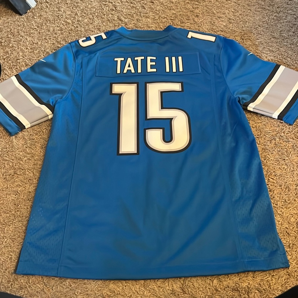 Men’s Player Tate Jersey. Detroit Lions.